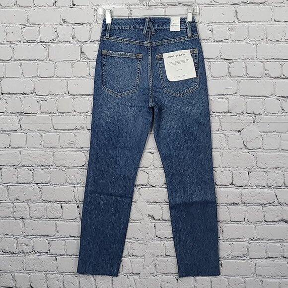 2/$50 Good American Good Classic Jeans Size 0 - Picture 2 of 7